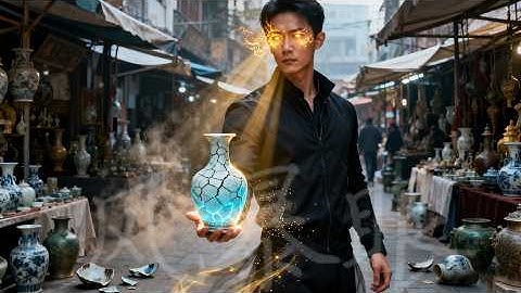 He accidentally gains the Golden Eye, able to see through all fakes, and finds priceless antiques.