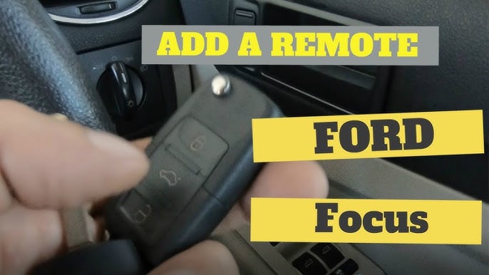 How To Re-Program Ford Fiesta, Focus, Mondeo, C-Max Remote Key