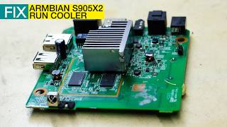Android Tv Box Amlogic S905X2 Modification Heatsink Cooling Prevent Overheating