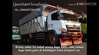 Story wa truck versi kata kata sunda kren