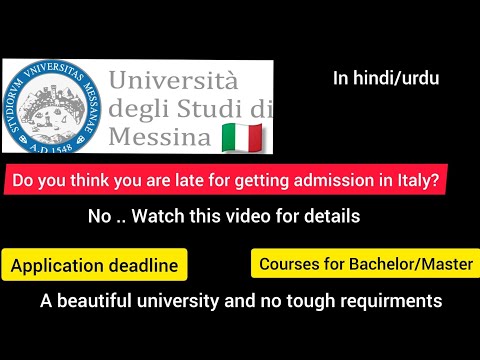 Messina University | Admission in Messina 2022 | International students in Italy