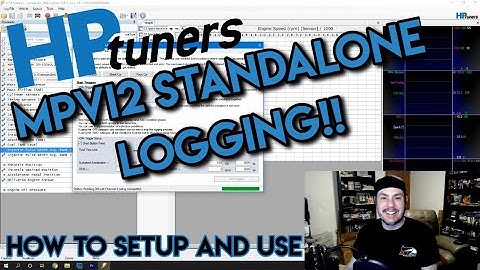 HPTuners MPVI2 Stand Alone Data Logging, Set Up