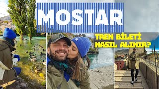 SARAYBOSNA'DAN TREN İLE MOSTAR💙| Online tren bileti nasıl alınır? Mostar Gezi Rehberi| Bosna Hersek