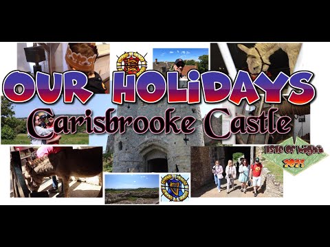 Isle of Wight May-2023; Family time at Carisbrooke Castle
