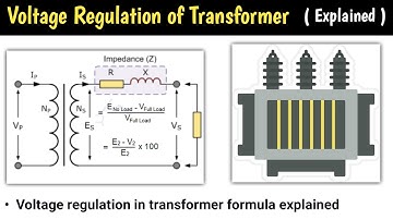 voltage regulation of transformer | basic electrical engineering | numerical | voltage regulation