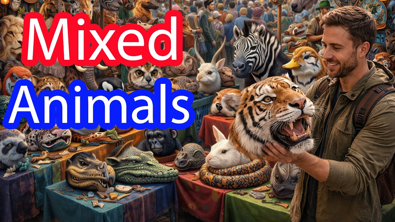 Hybrid Mixed Animals You've Never Seen