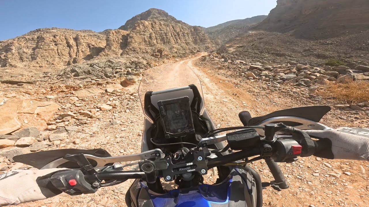 Steepest Hill Climb in the UAE - Yamaha T700 POV |  