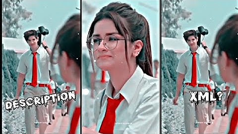 Transformation attitude girl 😎 alight motion video editingreset xml 😍xml #presetalightmotion#xml_