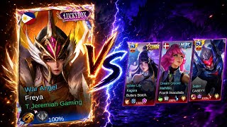 FREYA VS HIGHSTAR % TOP GLOBAL ENEMIES??? WHAT HAPPENED NEXT??? ( MUST WATCH THIS VIDEO ) MLBB