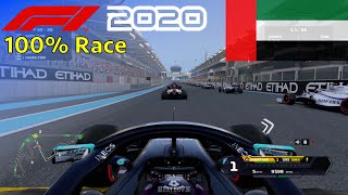 F1 2020 - Let's Make Hamilton 7x World Champion #22: 100% Race Abu Dhabi