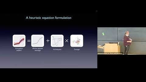 Data-centred approach and mechanics of the mitotic spindle | Jacques Pécréaux
