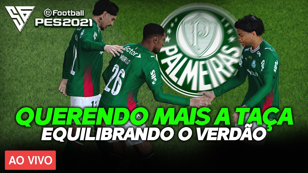 EQUILIBRANDO O VERDÃO EM BUSCA DO TITULO - GAMEPLAY PES 2021 - 60 FPS - SADAN GAMER - PC