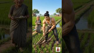 गांव में बर्फ दानव आया 😱 #shorts #story  #shortsfeed #viralvideo #ai #cartoon #shortvideo
