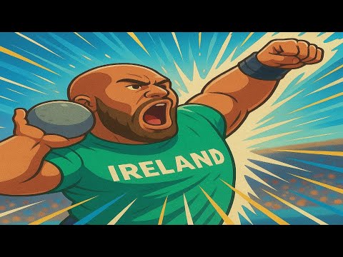 How an Olympic Shot Putter Throws FAR AF (Technique Review)