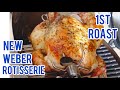 Grilling perfection first cook with weber baby q 1200n rotisserie  discover the pros