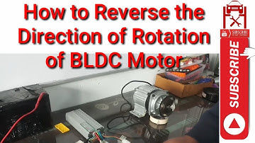 How to Reverse the Direction of Rotation of a BLDC Motor with Hall Sensor for #ebike || #EVBasics