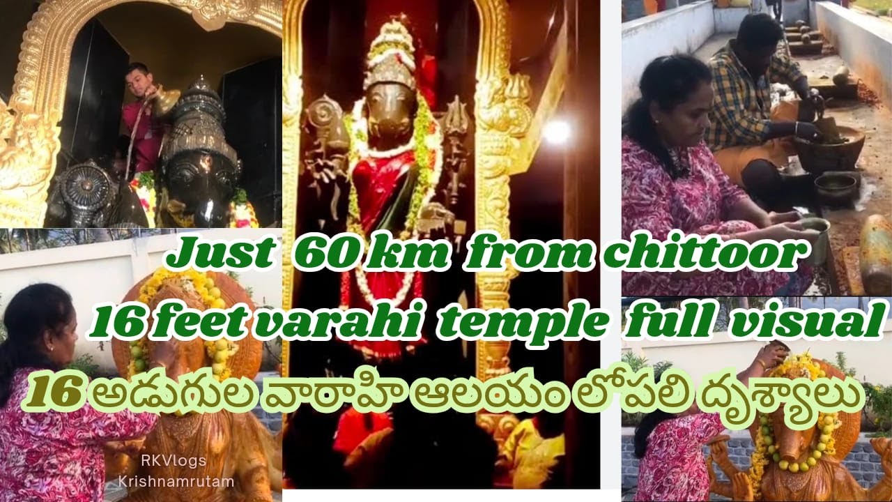 16 feet varahi temple,pallikonda varahi amman
