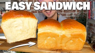 HOMEMADE Fluffiest Sandwich Bread 🥪❤️ | From Scratch