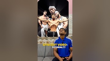 Subscribe for more editing tips #editingtutorial #gymedit #adiadhisaini #shorts