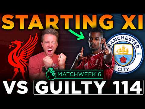 The Liverpool Starting 11 to Beat Man City and SAVE English Football!