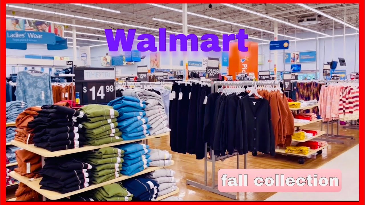 Collections Walmart WALMART NEW FALL CLOTHING COLLECTION ️ SHOP WITH ME - YouTube