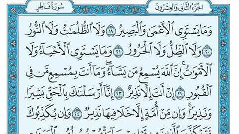 سورة فاطر كامله بصوت الشيخ ماهر المعيقلي 35 - Surat Fatir By Sheikh Maher Al-Muaiqly