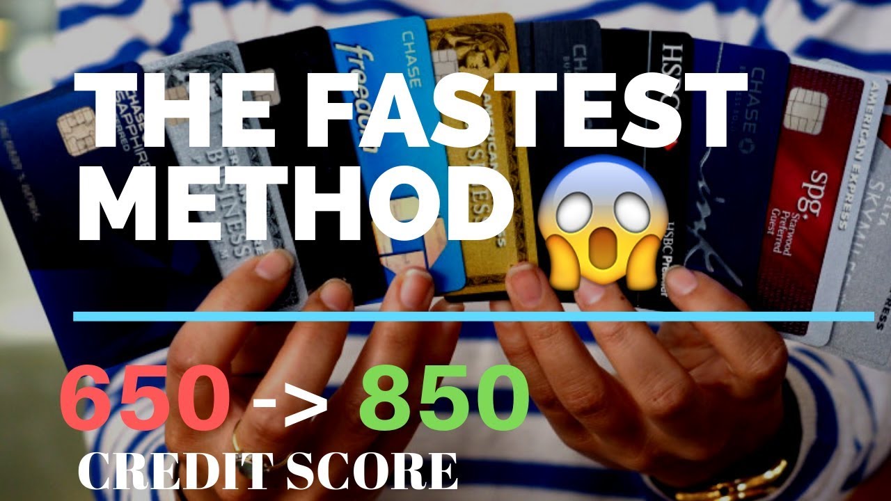 The BEST way to IMPROVE your CREDIT SCORE (850 HACK) - YouTube