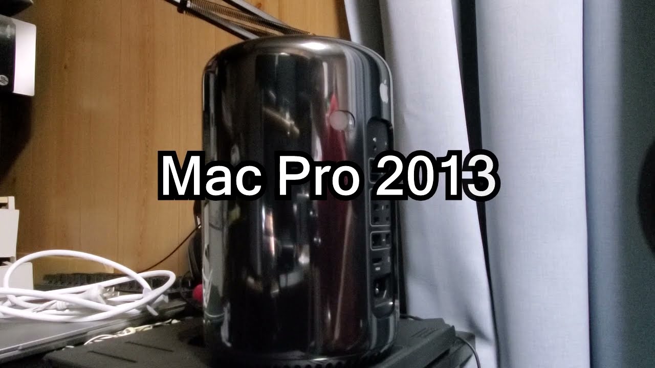 Apple】中古で Mac Pro (Late 2013) を購入！早速外観をレビュー