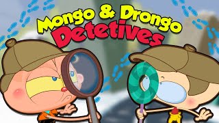 Mongo e Drongo reencontram Dragonball com Goku e Bob Esponja - Dragon ball  em Desenho animado 