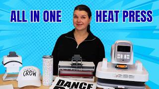 All in One Heat Press - HTVRONT A100 multi press
