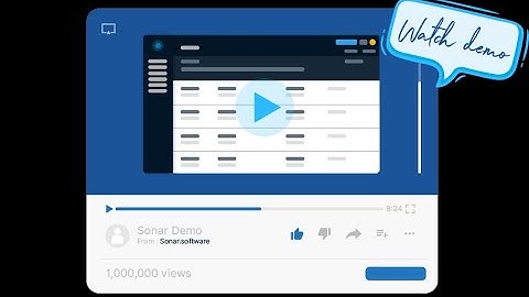 Sonar Software Demo Overview