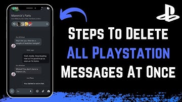 How to Delete All PlayStation Messages At Once !