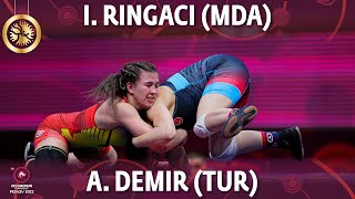 GOLD WW - 68 kg: I. RINGACI (MDA) v. A. DEMIR (TUR)