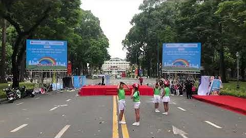 Đủ 3 bước - Rước bình an. Team Aerobic Q1