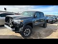 IAA Walk Around 1-6-23 + Salvaged 2023 Toyota Tacoma with Almost NO DAMAGE! WHY??