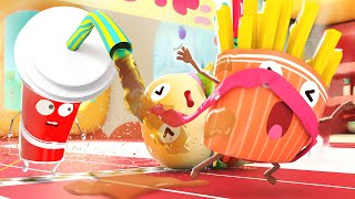 Yummy Foods Family Ep 10 - Burping Cola vs Bad Pizza | BabyBus TV - Kids Cartoon