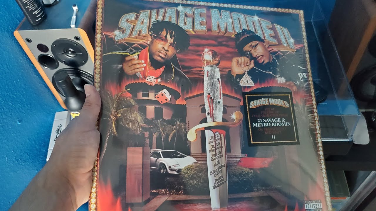 21 Savage & Metro Boomin - Savage Mode 2 Vinyl unboxing 