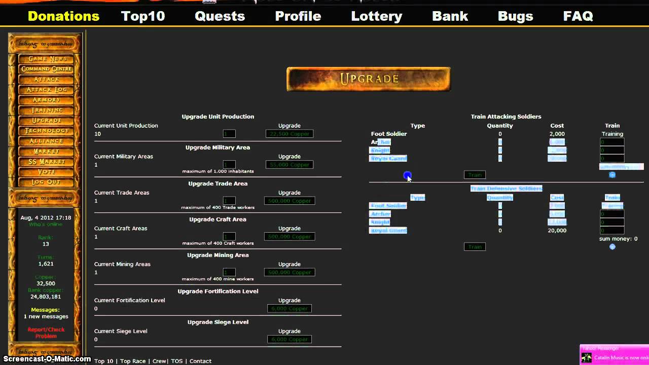 Realm War, play and win Real Money