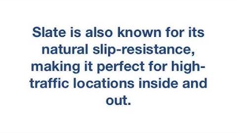 Slate tile for floors and wall tiles