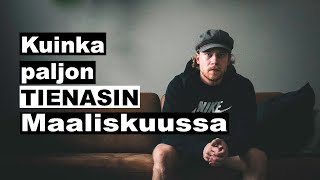 Kuinka Paljon Tienasin OSINKOJA Maaliskuussa Kuinka Paljon Tienasin OSINKOJA Maaliskuussa