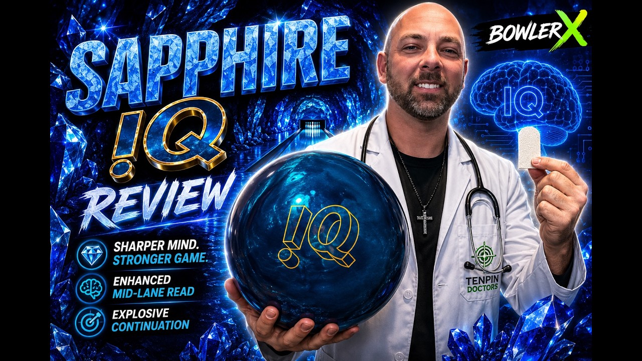 Storm IQ Tour Sapphire Bowling Ball | BowlerX Full Review - YouTube