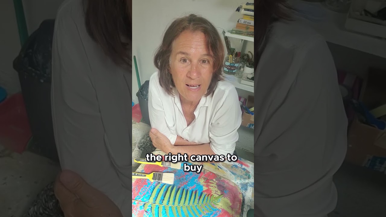 Start Your Canvas Floor Cloth Journey with Laurel #art #painting #artretreats