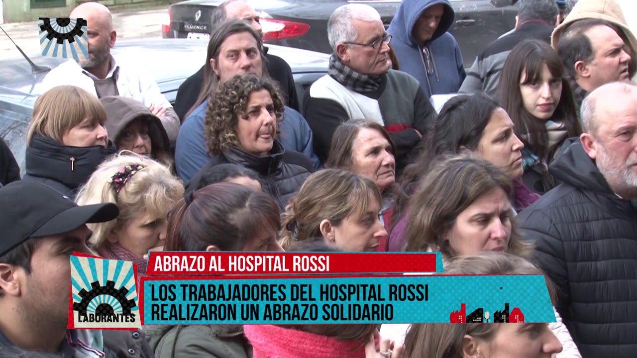 universidad nacional de la plata brasileiros VTR LABURANTES- ABRAZO AL HTAL ROSSI