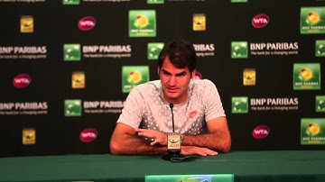 Roger Federer Third Round Press Conference