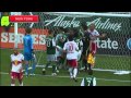 Thierry henry scores goal vs portland timbers prior to red card