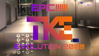 MY FIRST TKE EVOLUTION!!!!! EPIC TKE Evolution Elevators - (Undisclosed Location) - Reston, VA