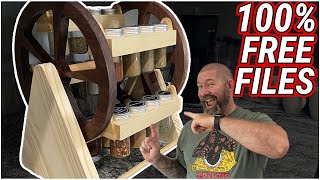 Make This Awesome Spice Rack | CNC Woodworking Projects by Sothpaw Designs | Become A Better Woodworker 20,081 views 11 months ago 15 minutes