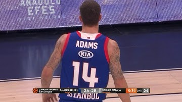 7DAYS Magic Moment Josh Adams Slam Dunk, Anadolu Efes
