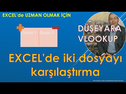 Video: Excel'de Iki Dize Nasıl Karşılaştırılır