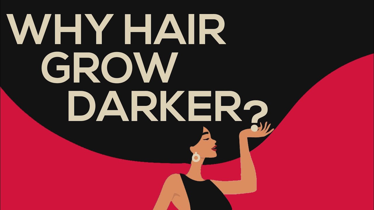 Does hair get darker with age?